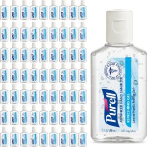 Purell Hand Sanitizer Gel Travel Size Bottle, 72ct x 1 oz - 3901-72-CMR